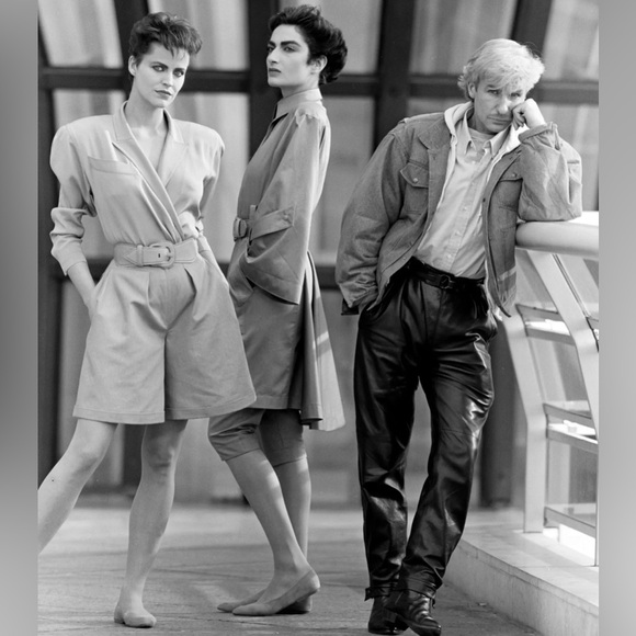 State of Claude Montana black beaded and mesh long sleeve bodysuit - Picture 8 of 9